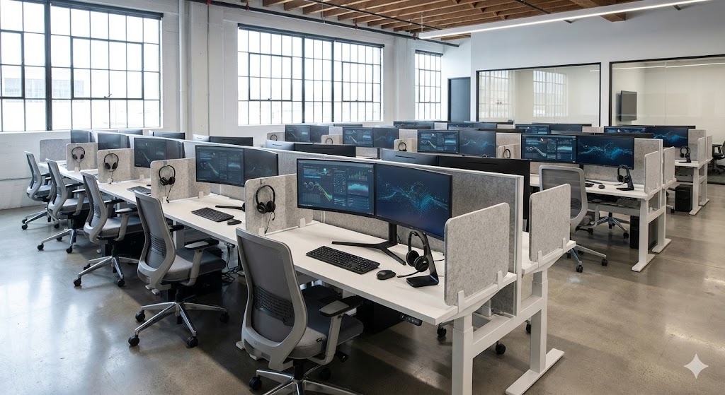 Travel insurance industry corporate environment representing business restructuring (AI Generated Illustration)