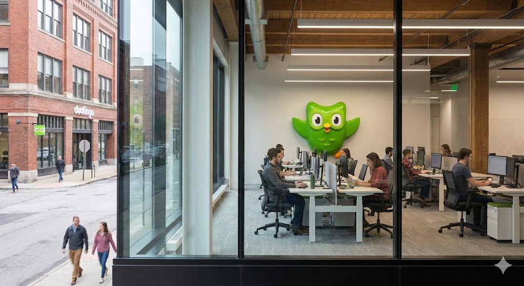 Edtech industry corporate environment representing business restructuring (AI Generated Illustration)